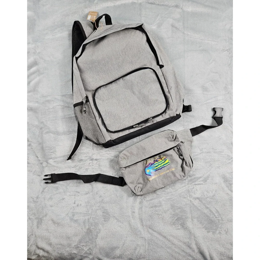 Santana‎ Blessings & Miracles Tour Backpack & Fanny Pack NWOT Carlos Santana